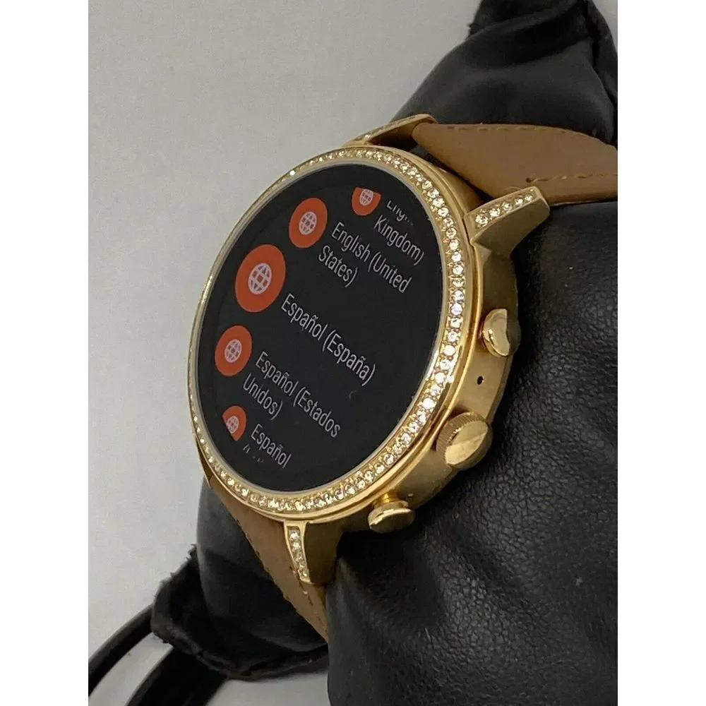 Fossil Gen 4 Authentic Digital Dial Smart Watch Custom Band FTW6011 CO255